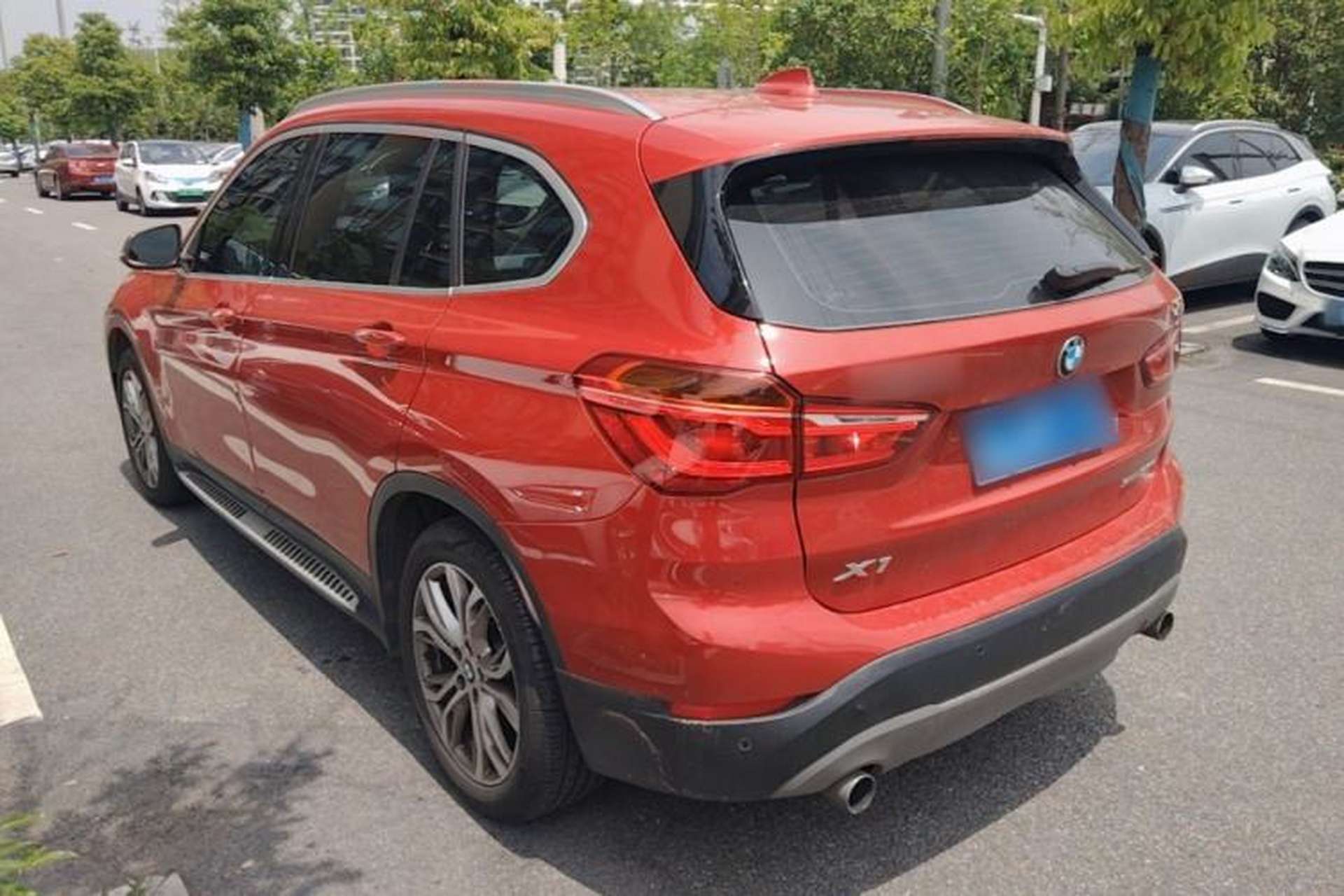 Used BMW X1 2019 sDrive20Li Leading Model Rear Left 45 Deg