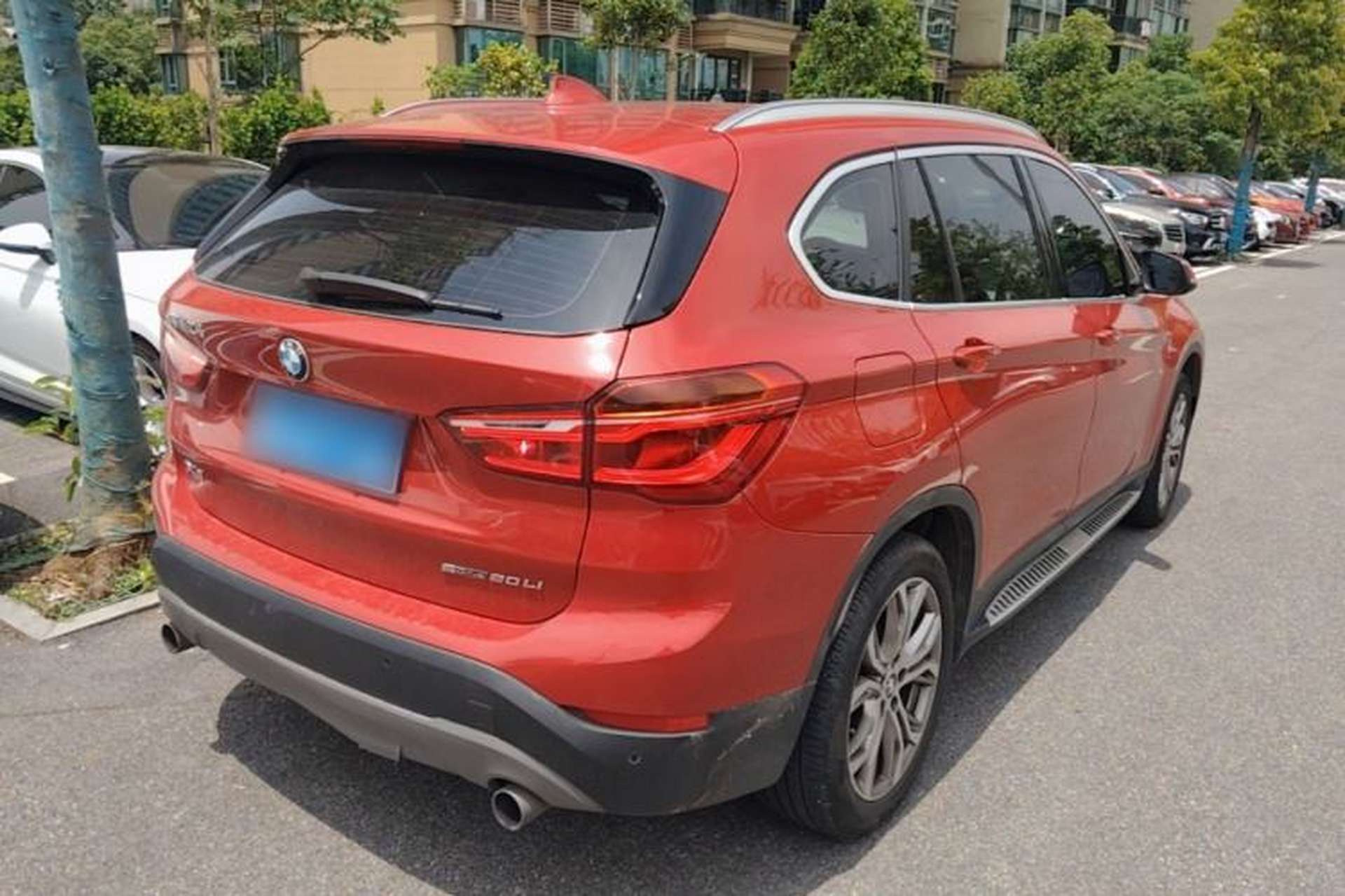 Used BMW X1 2019 sDrive20Li Leading Model Rear Right 45 Deg