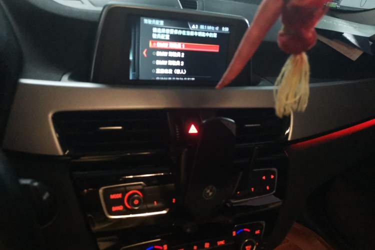 Used BMW X1 2019 sDrive20Li Leading Model Audio And AC Panel