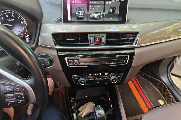 Used BMW X1 2019 xDrive20Li Luxury Model Audio And AC Panel