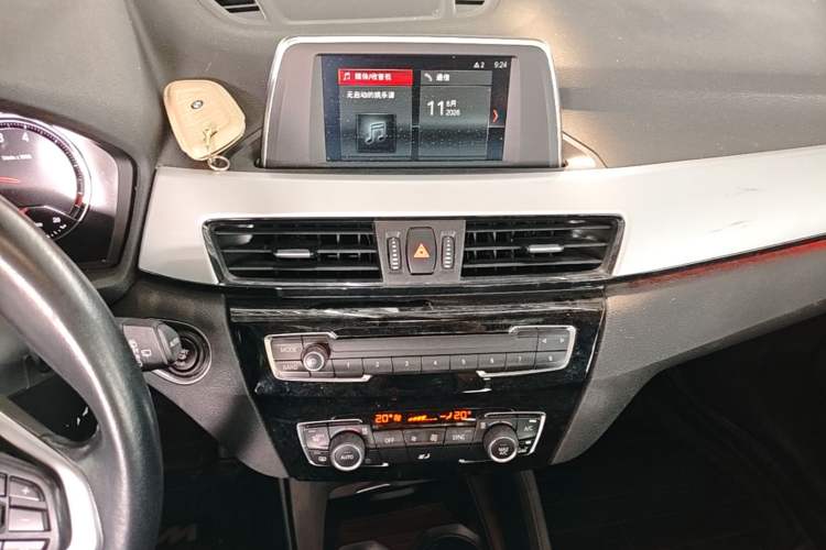 Used BMW X1 2019 sDrive20Li Leading Model Audio And AC Panel
