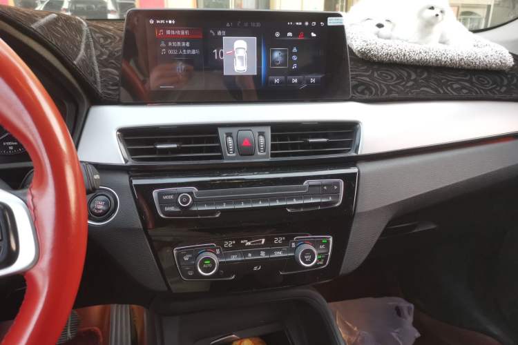 Used BMW X1 2019 sDrive20Li Leading Model Audio And AC Panel