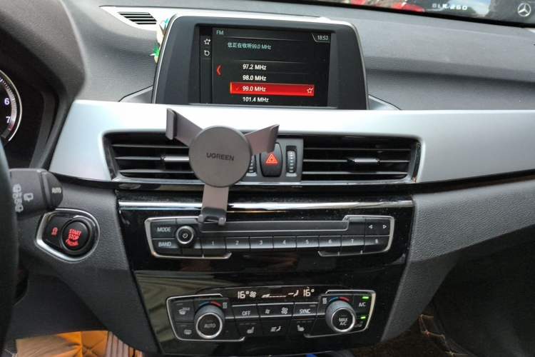 Used BMW X1 2019 sDrive18Li Fashion Model Audio And AC Panel