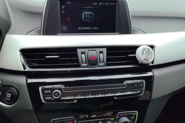 Used BMW X1 2019 sDrive20Li Leading Model Audio And AC Panel