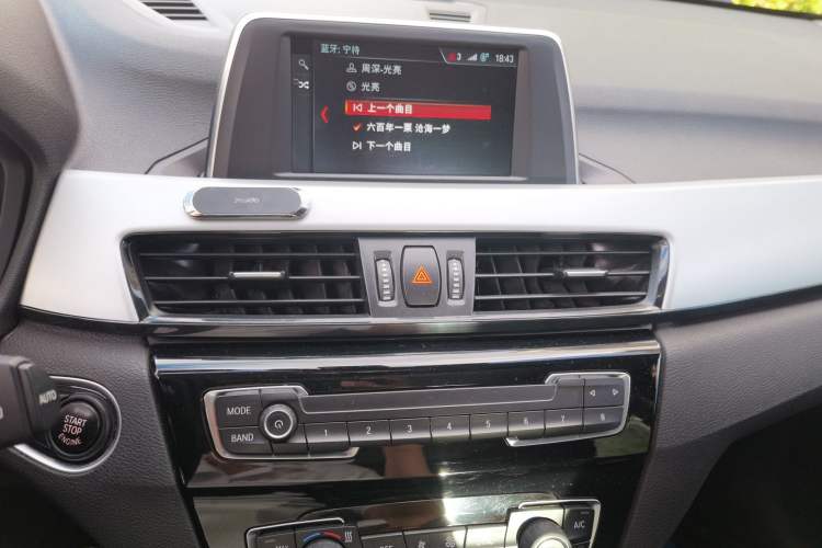 Used BMW X1 2019 sDrive18Li Fashion Model Audio And AC Panel