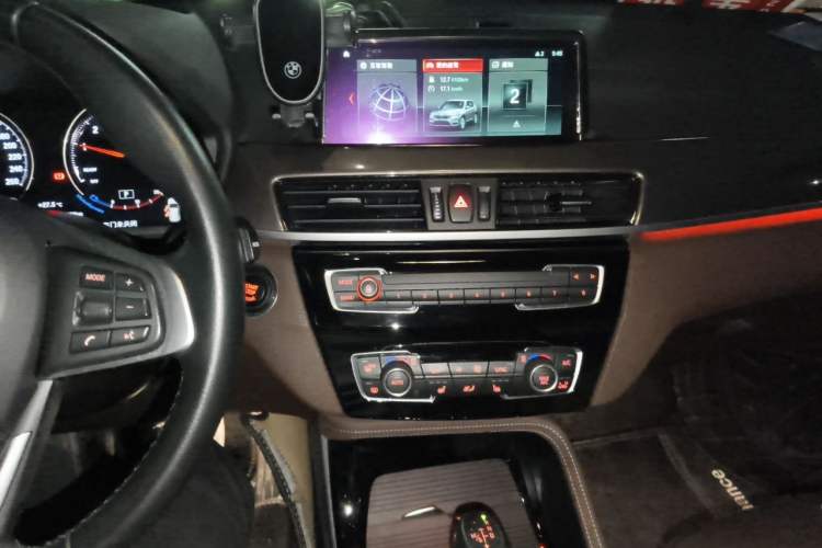 Used BMW X1 2019 xDrive20Li Luxury Model Audio And AC Panel
