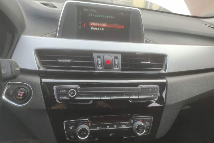 Used BMW X1 2019 sDrive18Li Fashion Model Audio And AC Panel