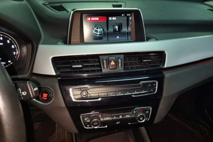 Used BMW X1 2019 sDrive20Li Leading Model Audio And AC Panel