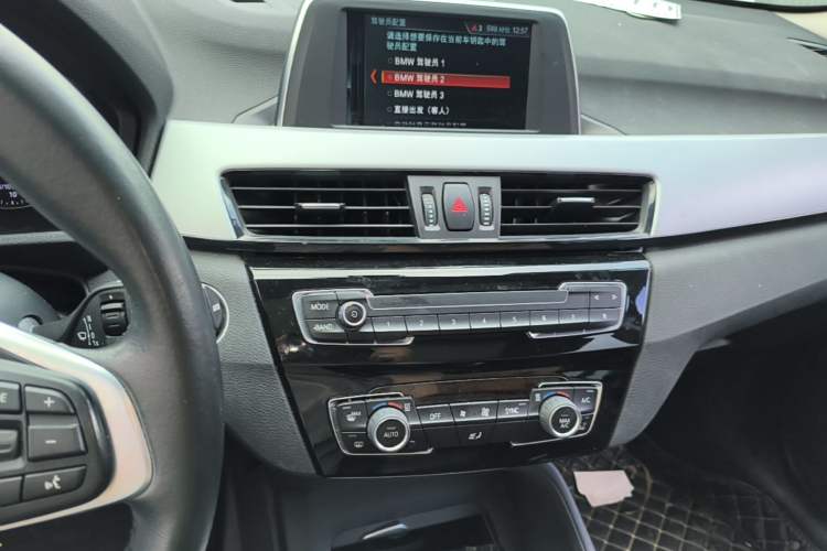 Used BMW X1 2019 sDrive18Li Fashion Model Audio And AC Panel