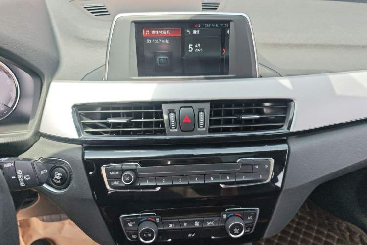 Used BMW X1 2019 sDrive18Li Fashion Model Audio And AC Panel