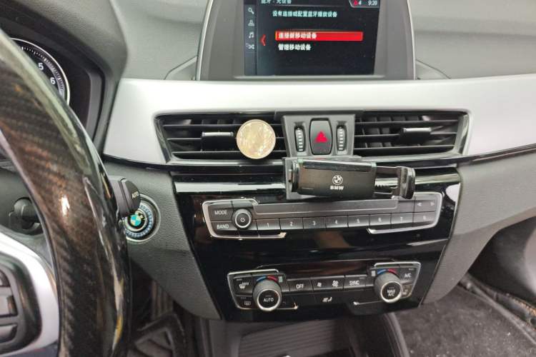 Used BMW X1 2019 sDrive20Li Leading Model Audio And AC Panel