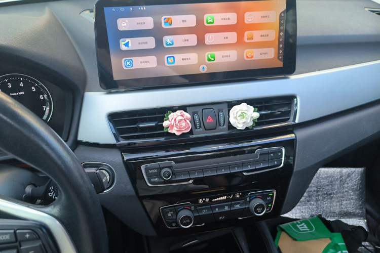 Used BMW X1 2019 sDrive20Li Leading Model Audio And AC Panel