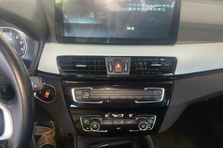 Used BMW X1 2019 sDrive20Li Leading Model Audio And AC Panel