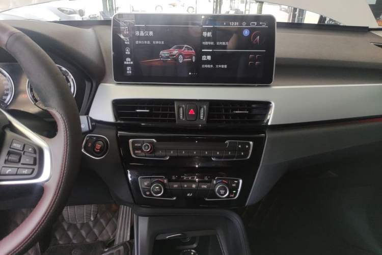 Used BMW X1 2019 sDrive20Li Leading Model Audio And AC Panel