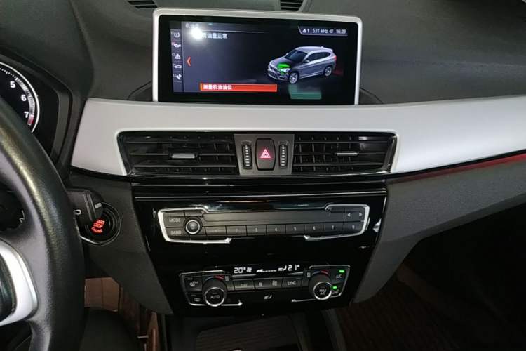 Used BMW X1 2019 sDrive18Li Fashion Model Audio And AC Panel