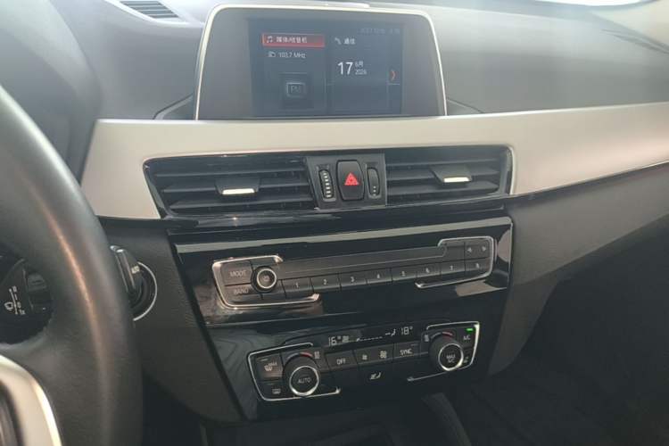 Used BMW X1 2019 sDrive18Li Fashion Model Audio And AC Panel