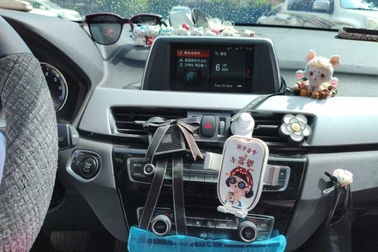 Used BMW X1 2019 sDrive18Li Fashion Model Audio And AC Panel