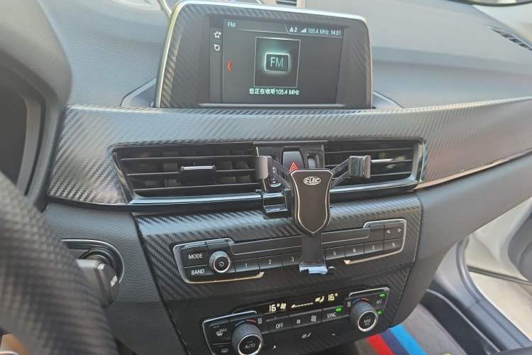 Used BMW X1 2019 sDrive20Li Leading Model Audio And AC Panel