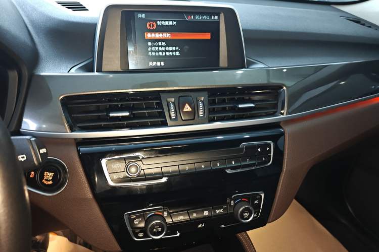 Used BMW X1 2019 sDrive18Li Premium Edition Audio And AC Panel