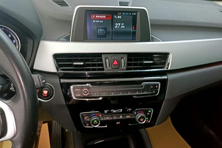 Used BMW X1 2019 sDrive20Li Leading Model Audio And AC Panel