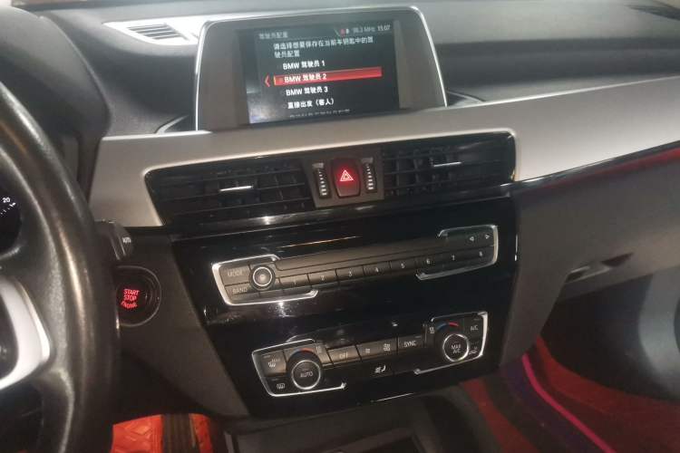 Used BMW X1 2019 sDrive18Li Fashion Model Audio And AC Panel