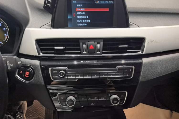 Used BMW X1 2019 sDrive18Li Fashion Model Audio And AC Panel