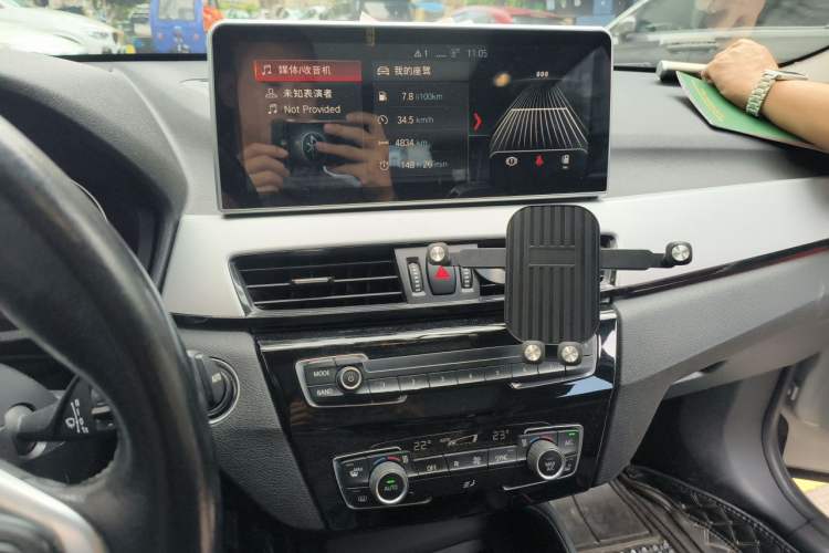Used BMW X1 2019 sDrive20Li Leading Model Audio And AC Panel