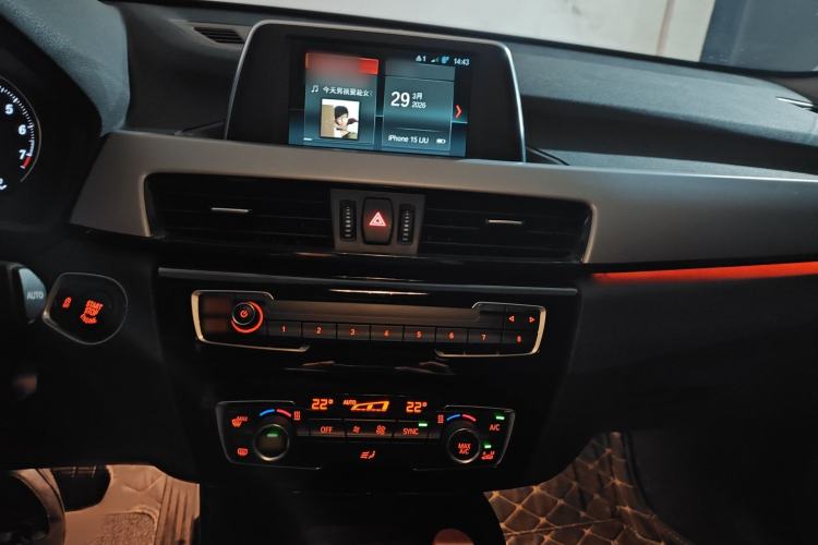 Used BMW X1 2019 sDrive18Li Fashion Model Audio And AC Panel