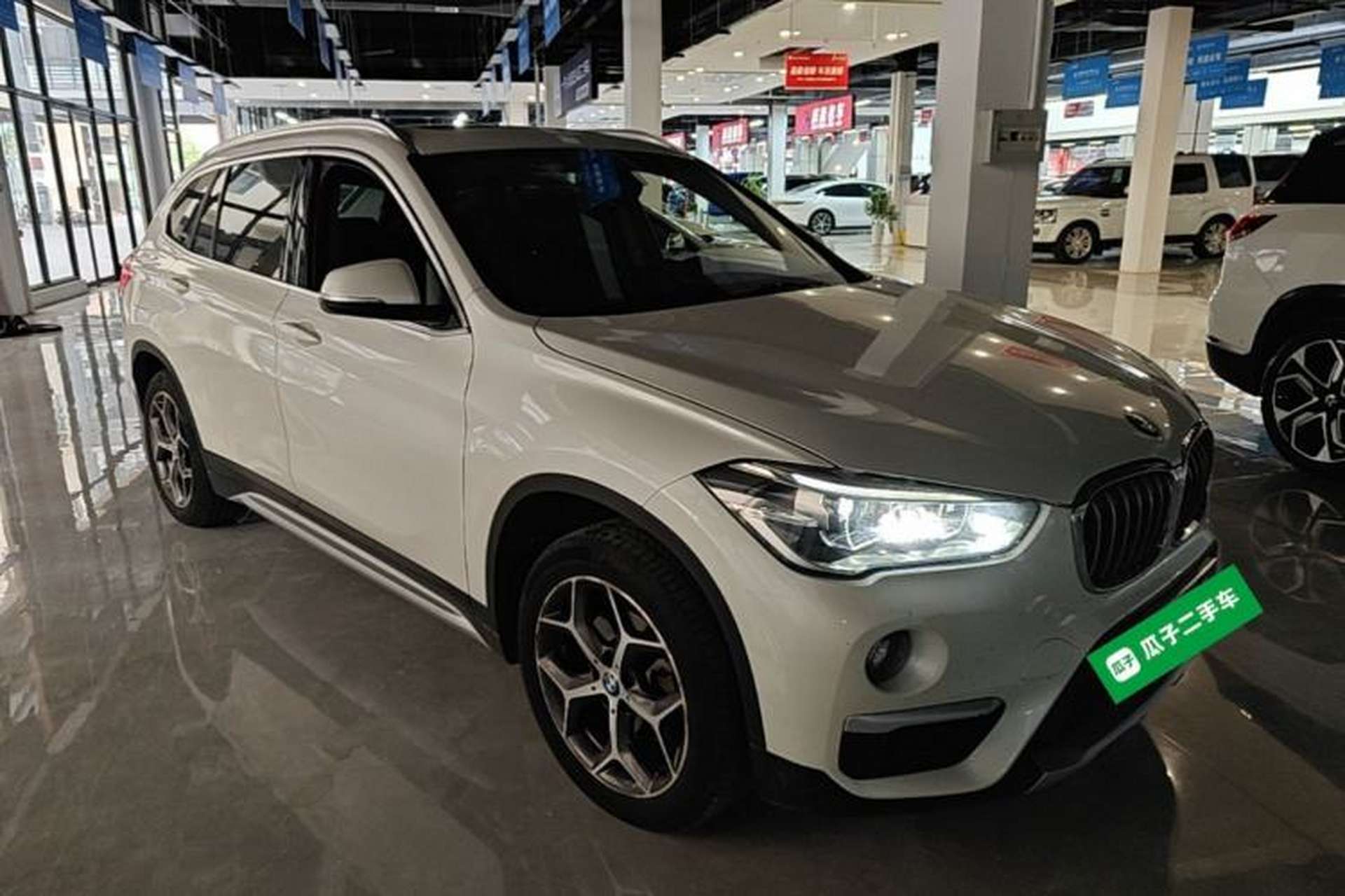 Used BMW X1 2019 sDrive18Li Premium Edition Front Right 45 Deg