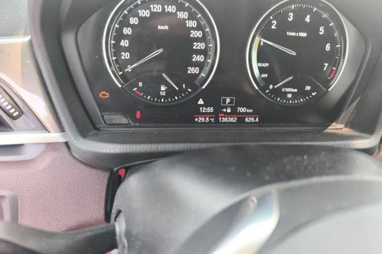 Used BMW X1 2019 sDrive18Li Premium Edition Odometer Close Up