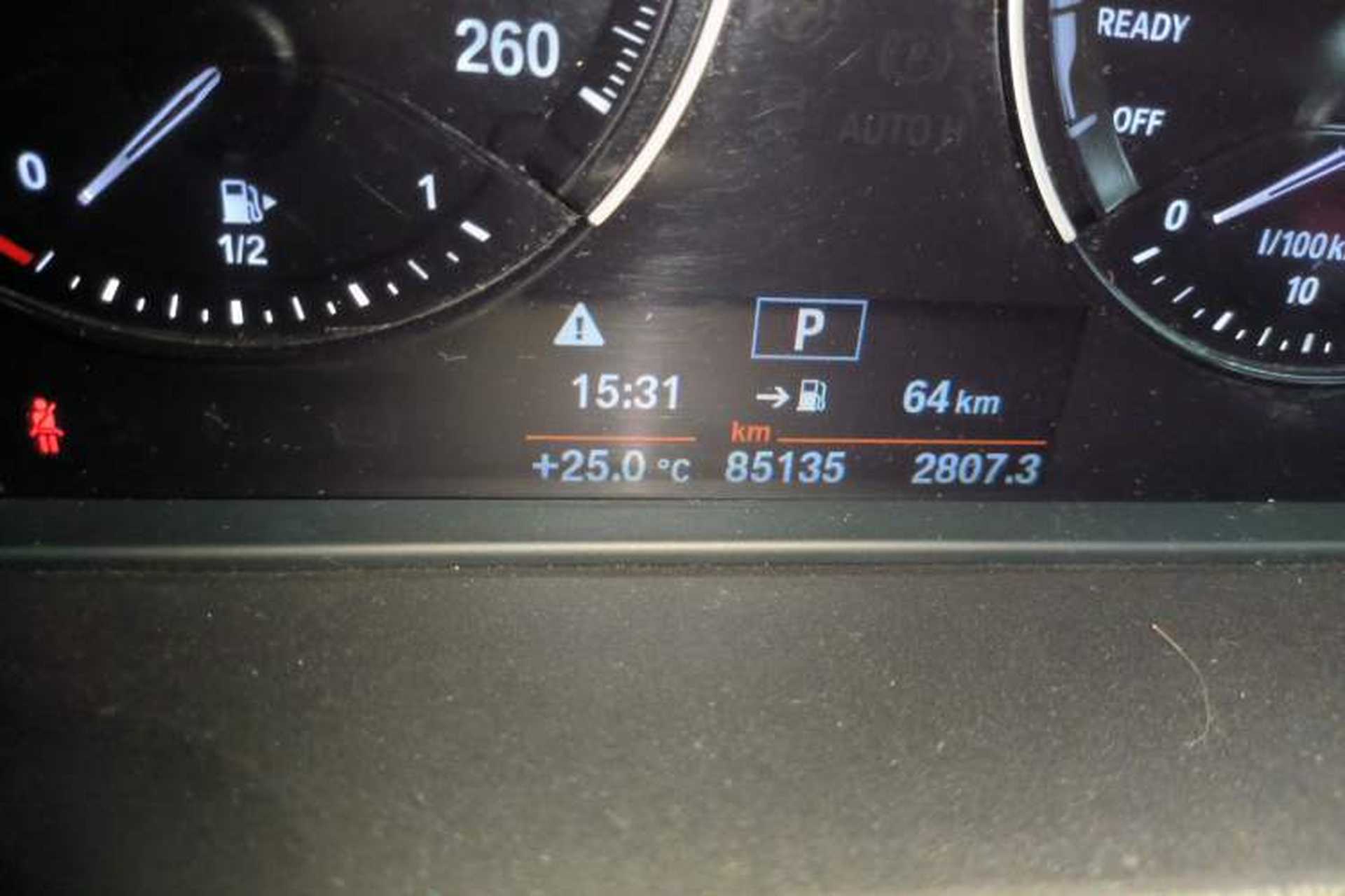 Used BMW X1 2019 sDrive18Li Premium Edition Odometer Close Up