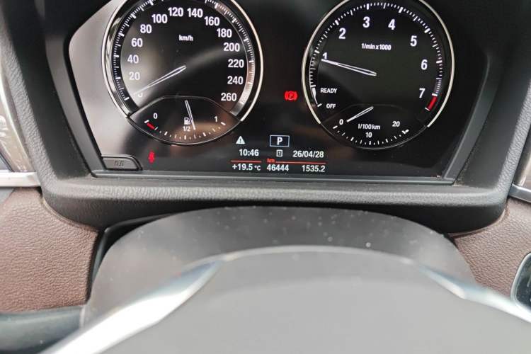 Used BMW X1 2019 sDrive18Li Premium Edition Odometer Close Up