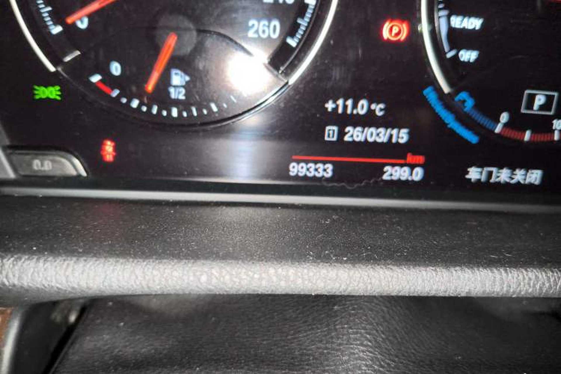 Used BMW X1 2019 xDrive20Li Luxury Model Odometer Close Up