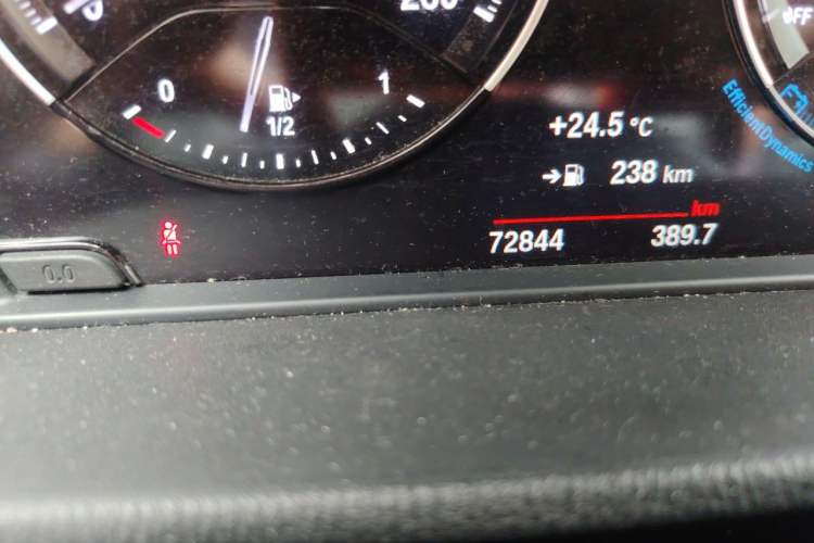 Used BMW X1 2019 xDrive20Li Luxury Model Odometer Close Up
