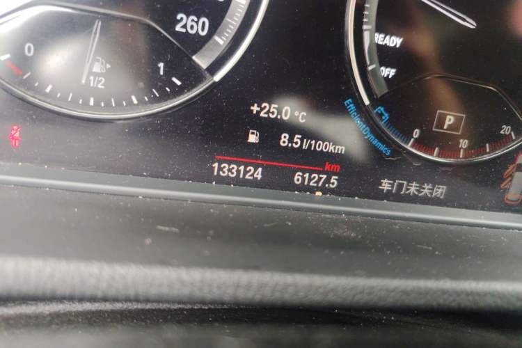 Used BMW X1 2019 xDrive20Li Luxury Model Odometer Close Up