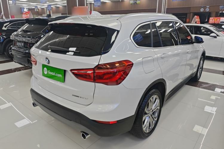 Used BMW X1 2019 sDrive20Li Leading Model Rear Right 45 Deg