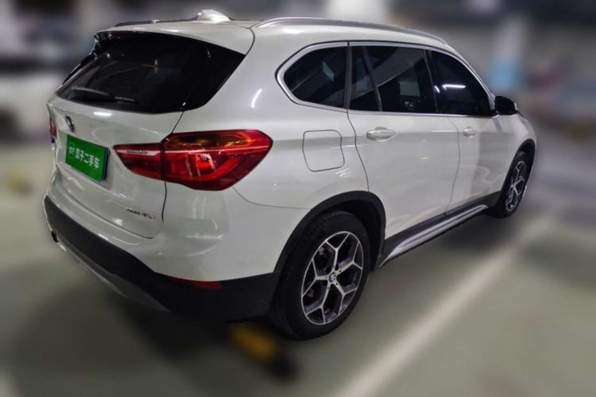 Used BMW X1 2019 sDrive18Li Premium Edition Rear Right 45 Deg