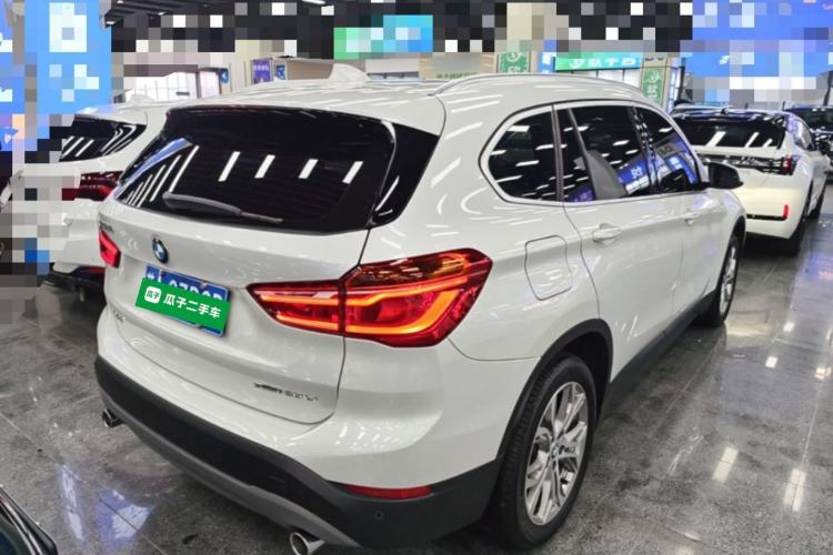 Used BMW X1 2019 sDrive20Li Leading Model Rear Right 45 Deg