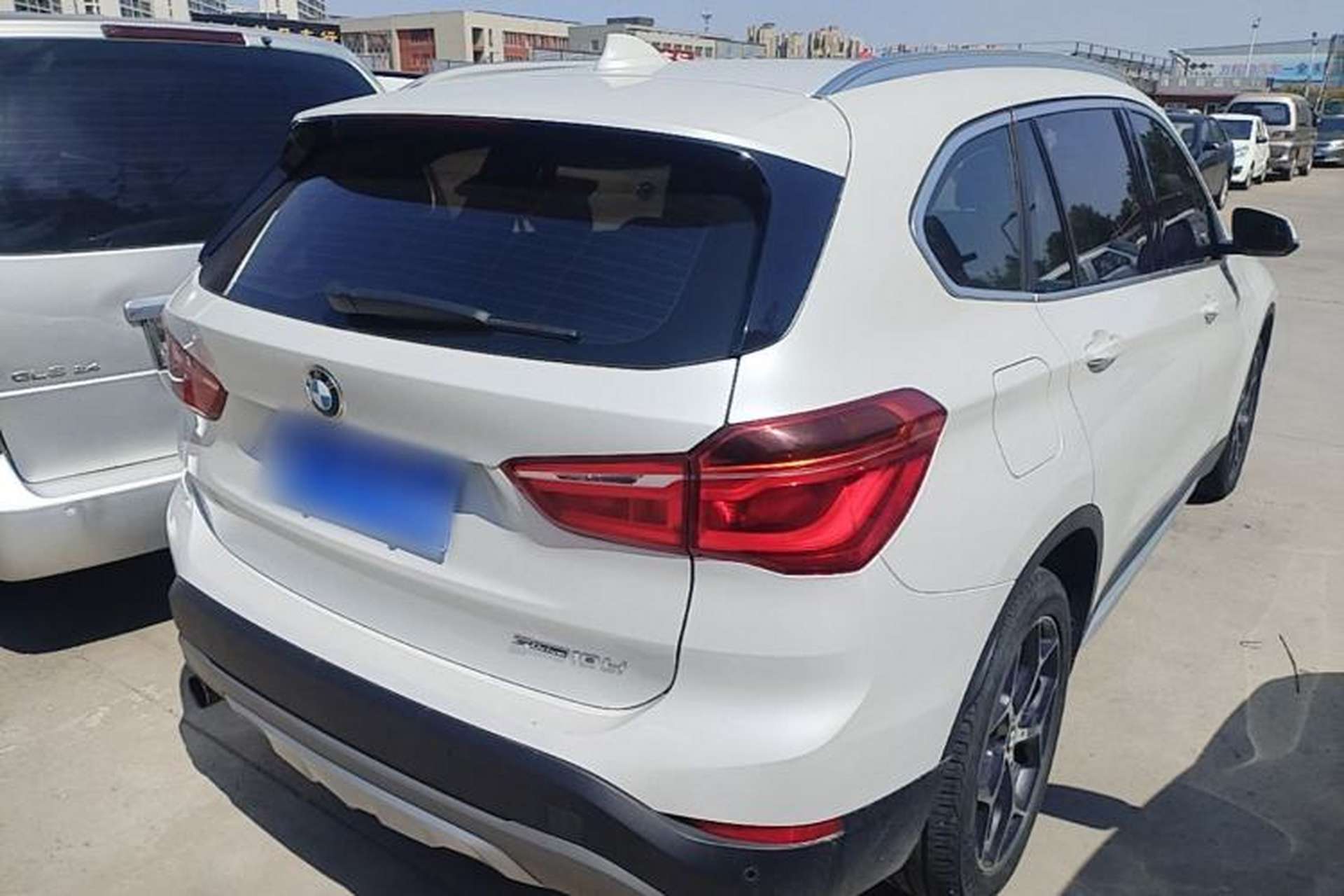 Used BMW X1 2019 sDrive18Li Premium Edition Rear Right 45 Deg
