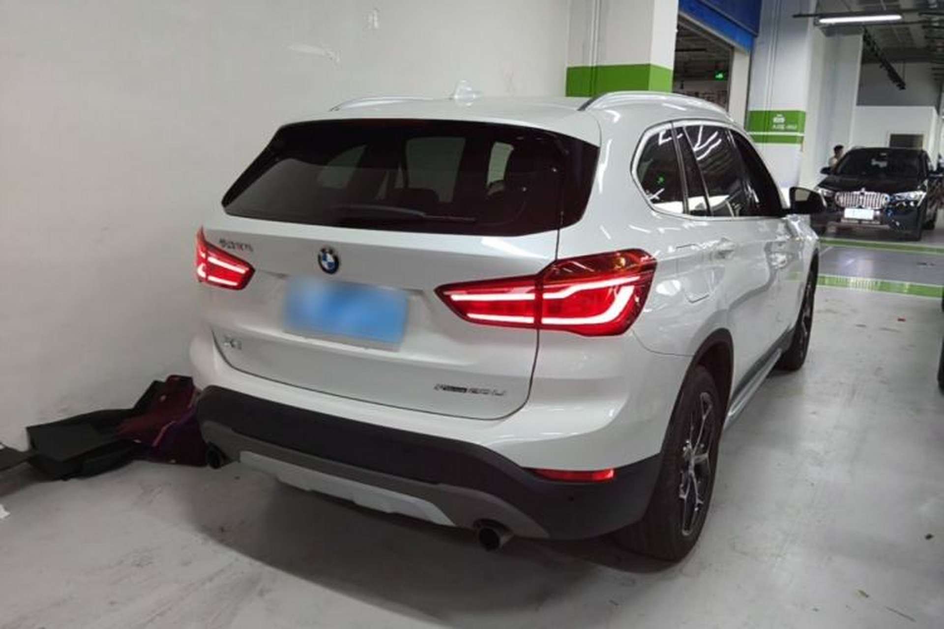 Used BMW X1 2019 xDrive20Li Luxury Model Rear Right 45 Deg