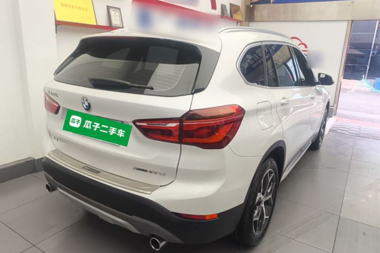 Used BMW X1 2019 xDrive20Li Luxury Model Rear Right 45 Deg
