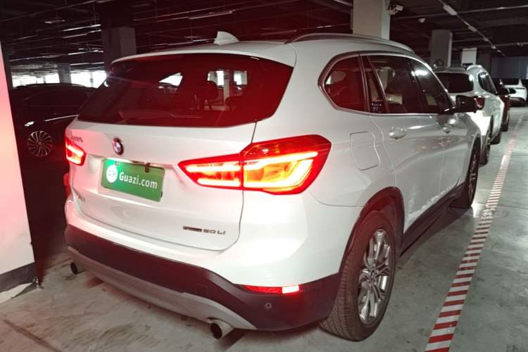 Used BMW X1 2019 sDrive20Li Leading Model Rear Right 45 Deg