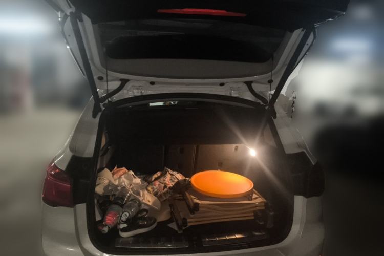 Used BMW X1 2019 sDrive18Li Fashion Model Trunk