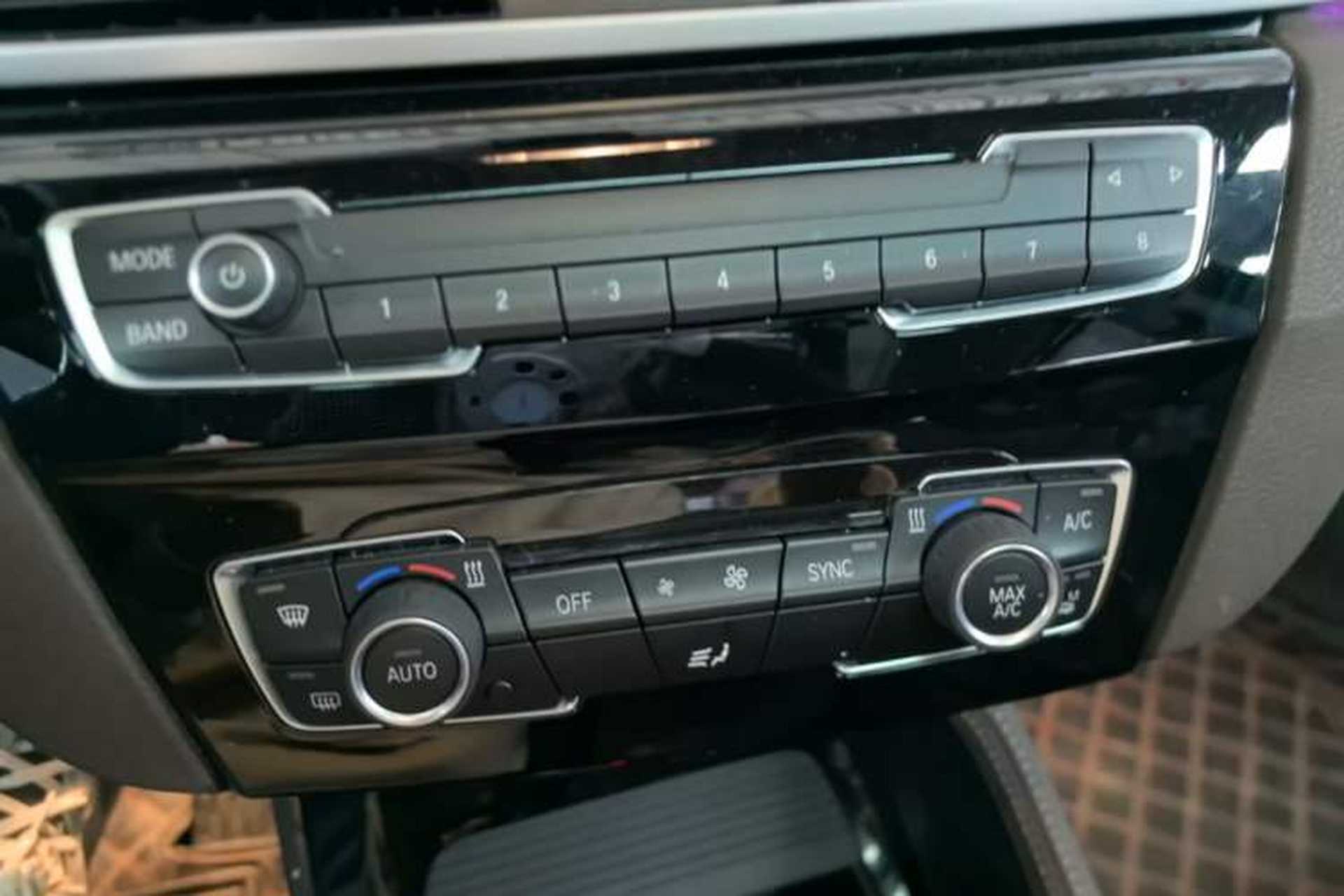 Used BMW X1 2020 sDrive20Li Premium Edition Audio And AC Panel
