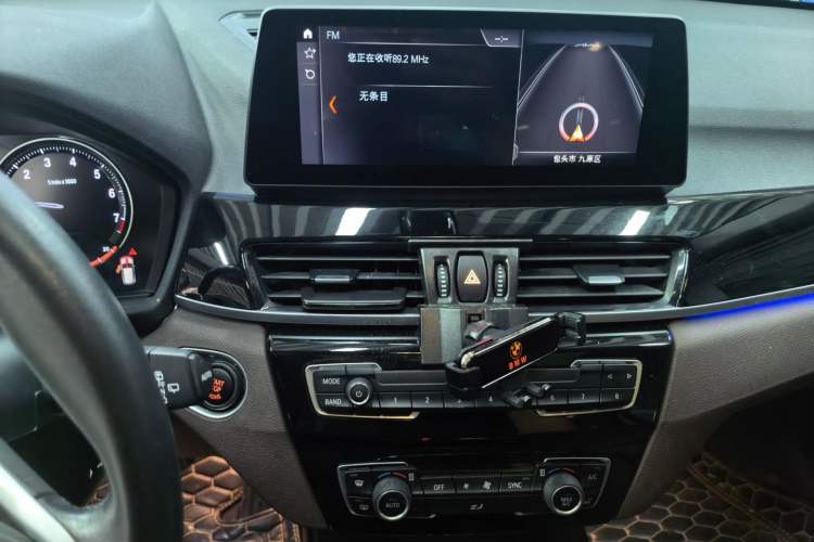 Used BMW X1 2020 sDrive25Li Leading Model Audio And AC Panel