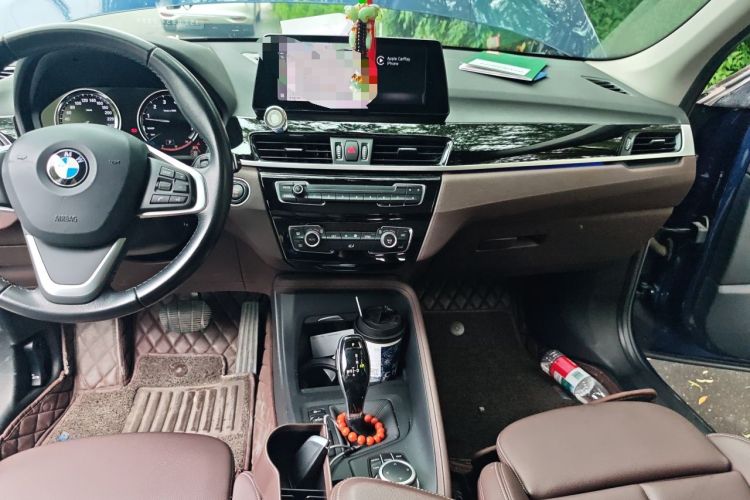 Used BMW X1 2020 sDrive25Li Leading Model Audio And AC Panel