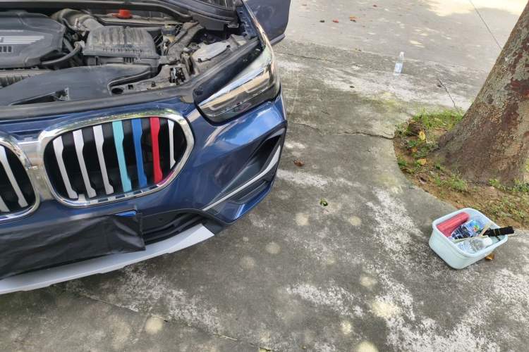 Used BMW X1 2020 sDrive20Li Premium Edition Engine Bay Left