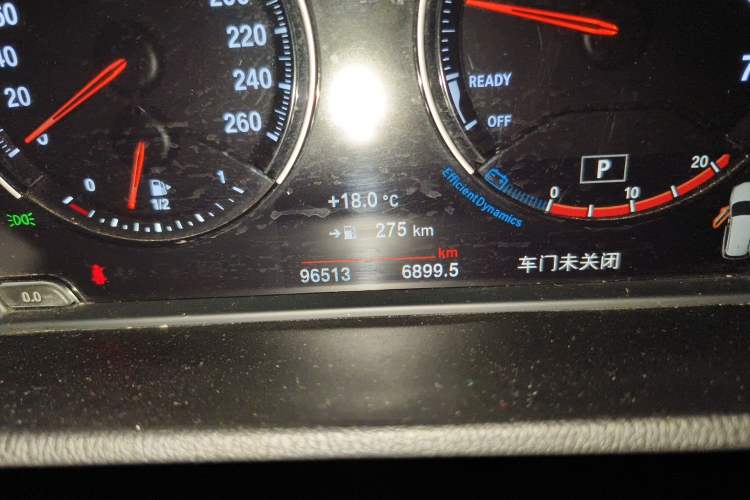Used BMW X1 2020 sDrive20Li Premium Edition Odometer Close Up