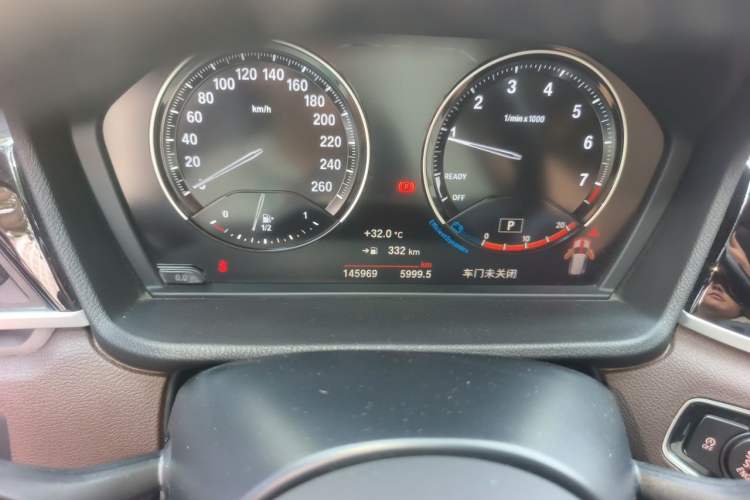Used BMW X1 2020 sDrive20Li Premium Edition Odometer Close Up