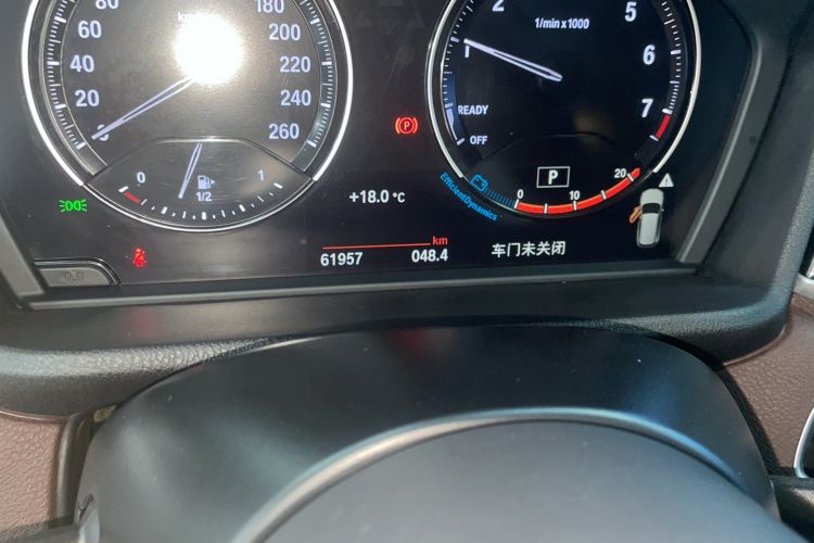 Used BMW X1 2020 sDrive20Li Premium Edition Odometer Close Up